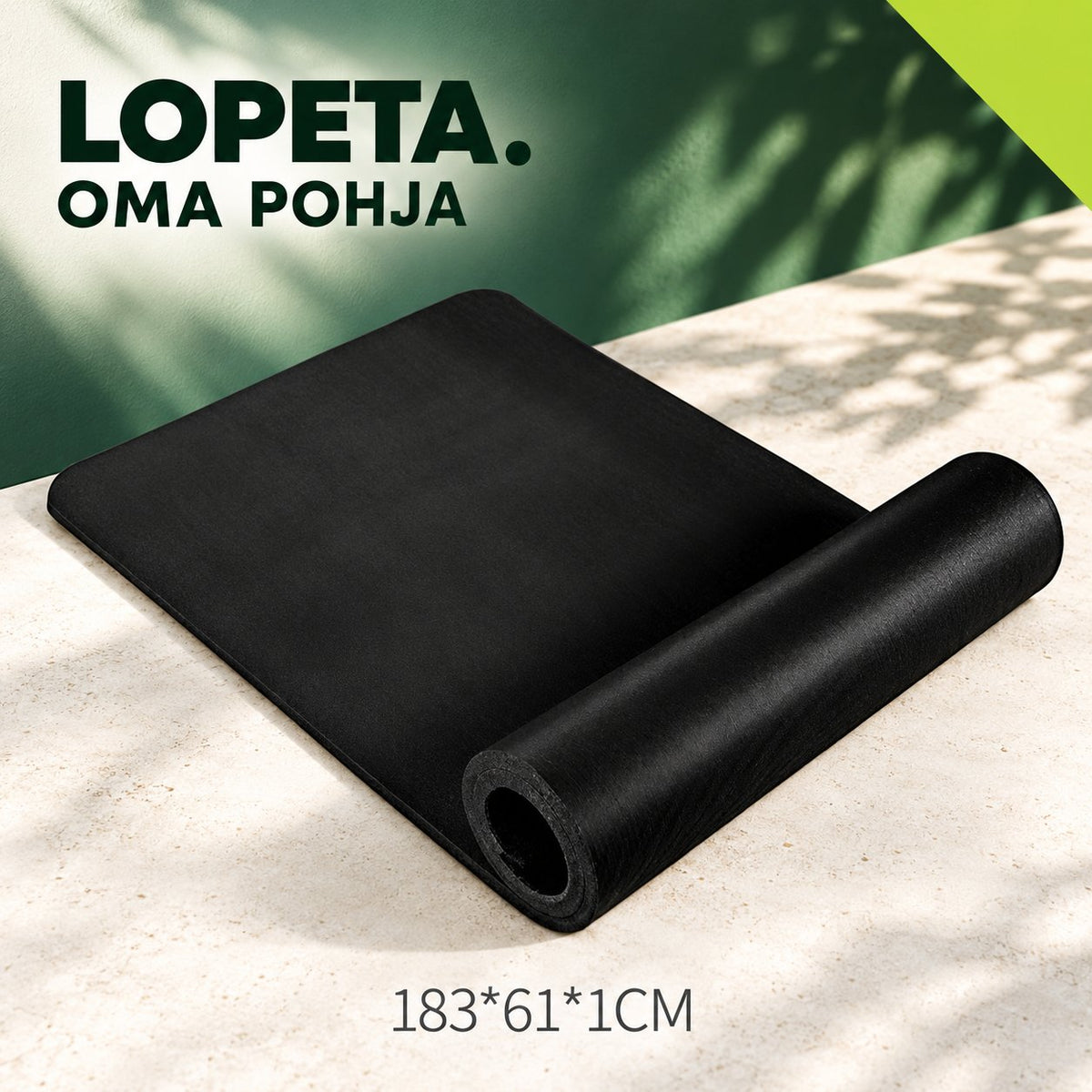 OMA POHJA / Harjoitusmatto 10 mm / LOPETA-brändikuva