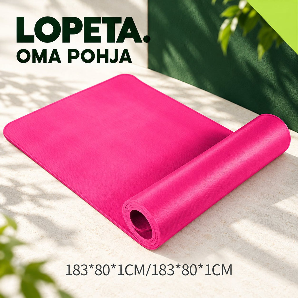 OMA POHJA / Harjoitusmatto 10 mm / LOPETA-brändikuva