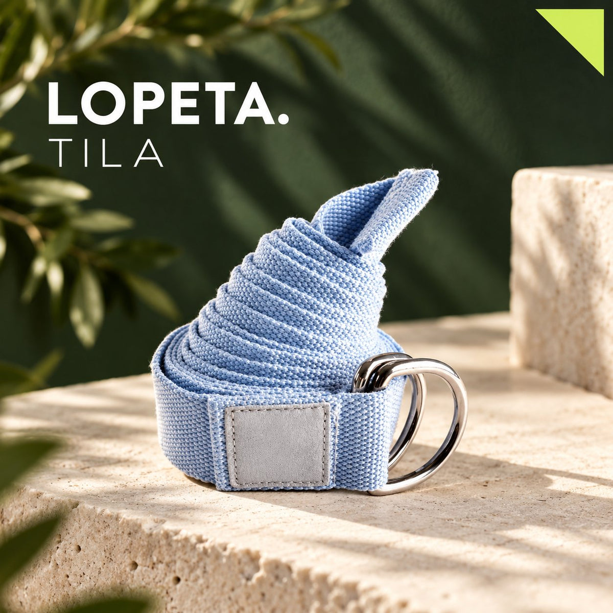 TILA / Puuvillainen venyttelyhihna / LOPETA-brändikuva