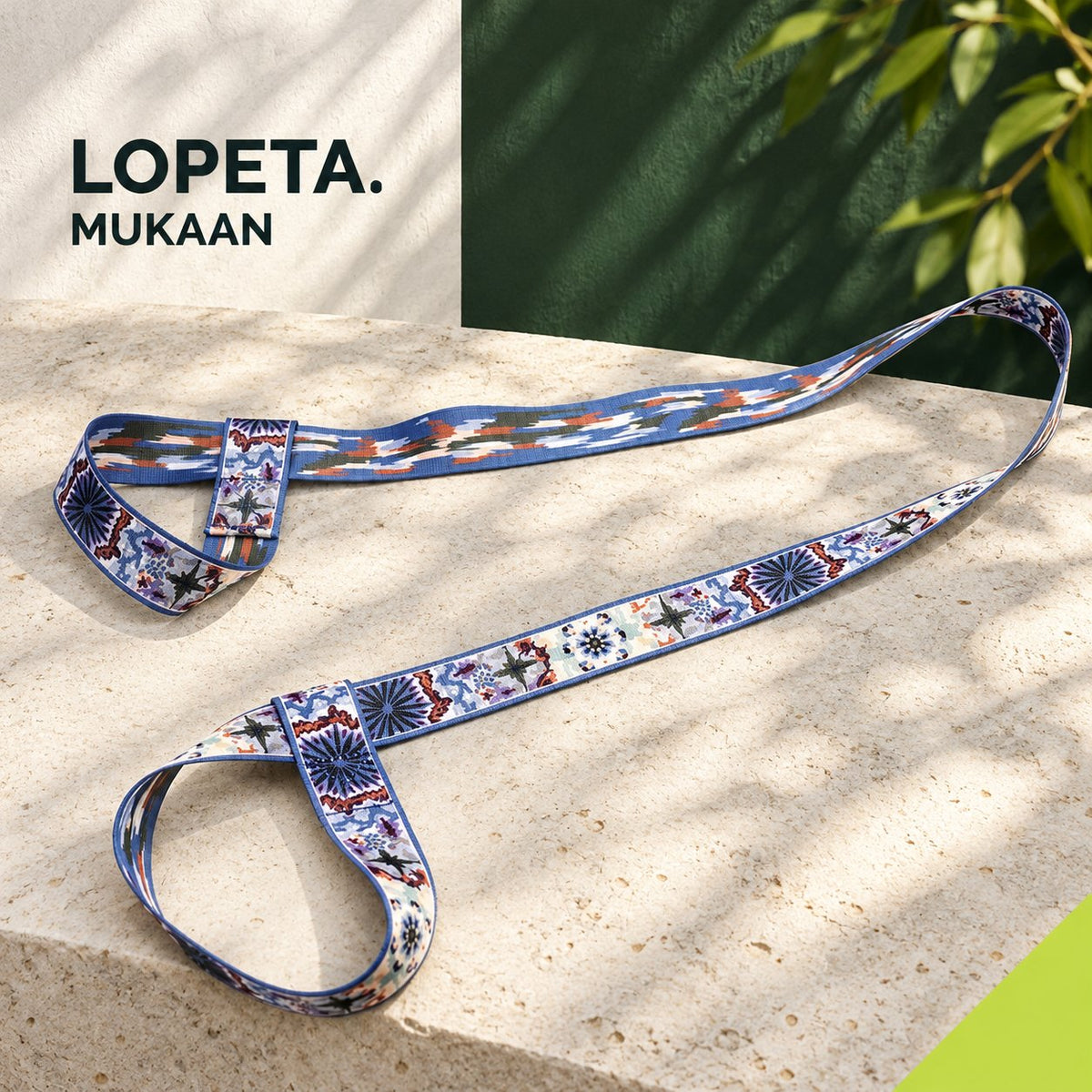 MUKAAN / Joogamaton kantohihna / LOPETA-brändikuva