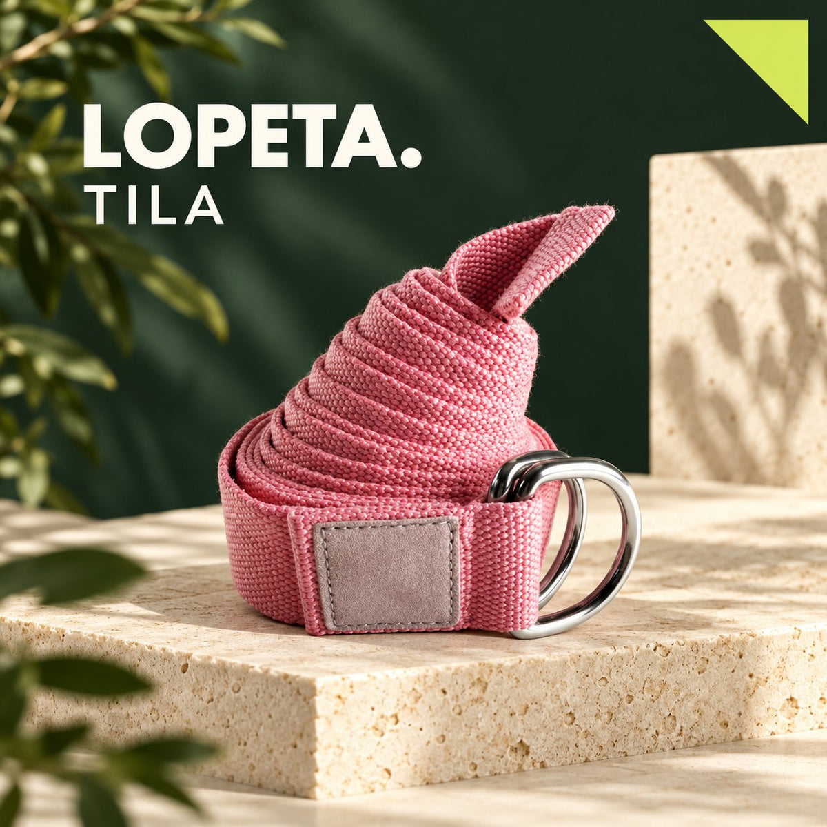 TILA / Puuvillainen venyttelyhihna / LOPETA-brändikuva
