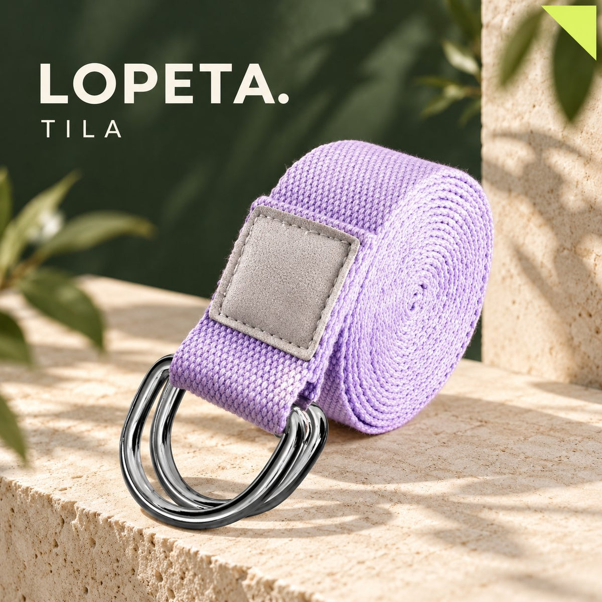 TILA / Puuvillainen venyttelyhihna / LOPETA-brändikuva