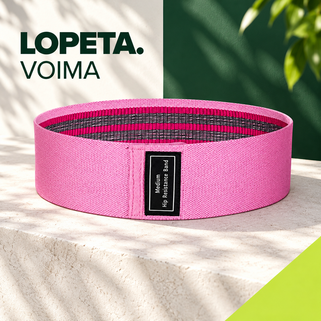 VOIMA / Kankainen vastuskuminauha / LOPETA-brändikuva