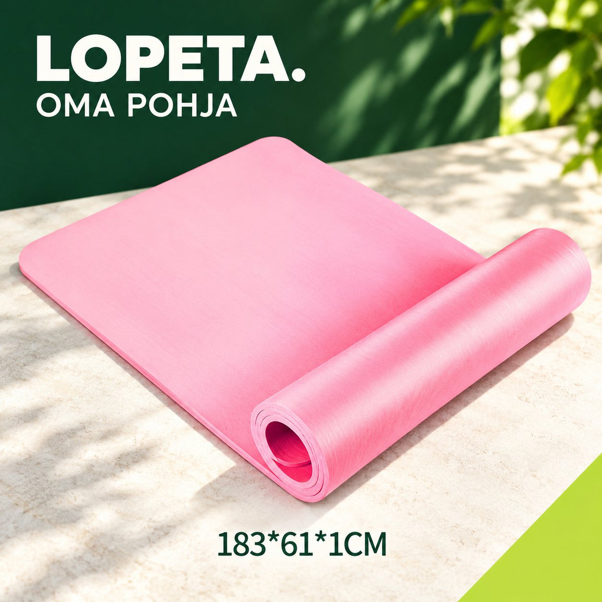 OMA POHJA / Harjoitusmatto 10 mm / LOPETA-brändikuva
