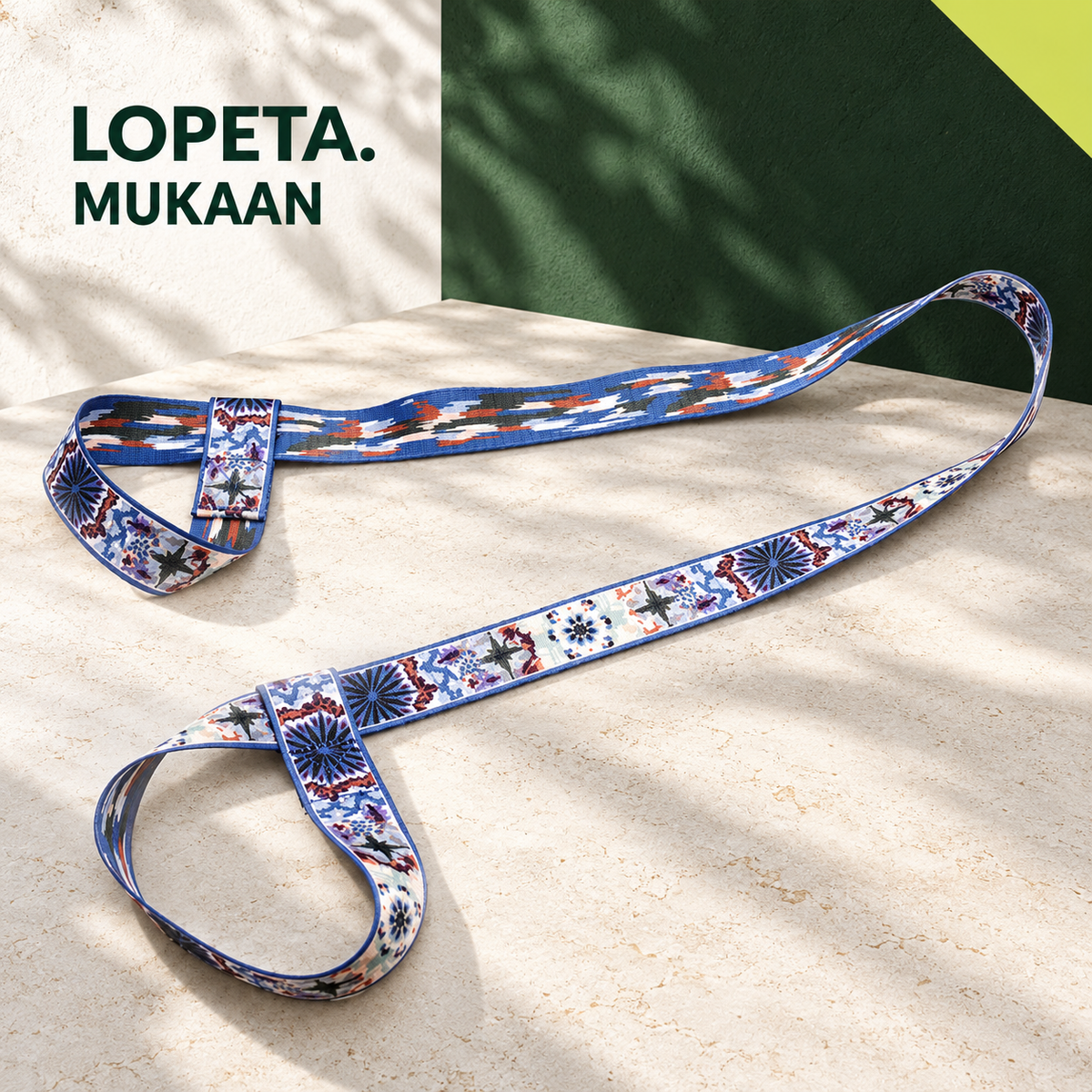 MUKAAN / Joogamaton kantohihna / LOPETA-brändikuva
