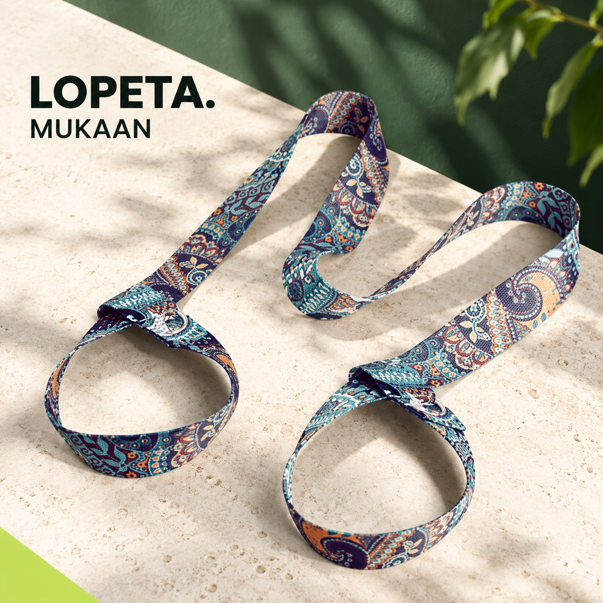 MUKAAN / Joogamaton kantohihna / LOPETA-brändikuva