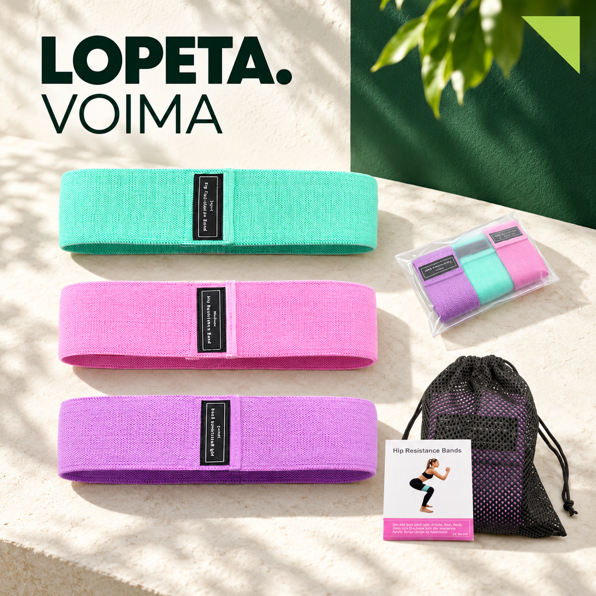 VOIMA / Kankainen vastuskuminauha / LOPETA-brändikuva