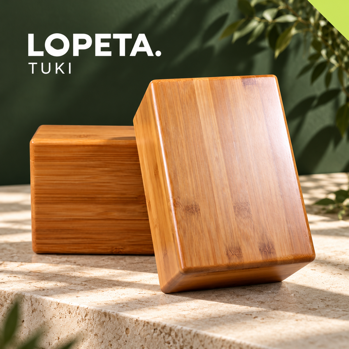 TUKI / Bambuinen joogatiili / LOPETA-brändikuva