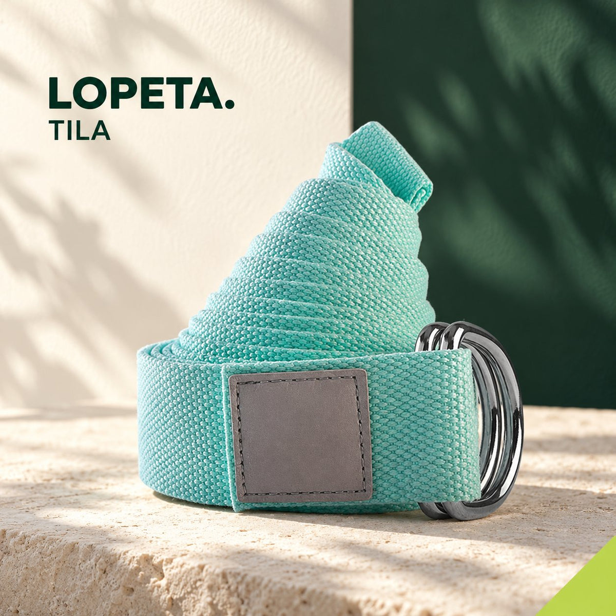 TILA / Puuvillainen venyttelyhihna / LOPETA-brändikuva